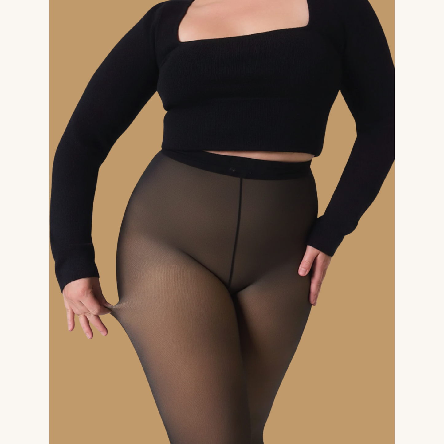 Toaste™ Single Seam Fleece Lined Tights