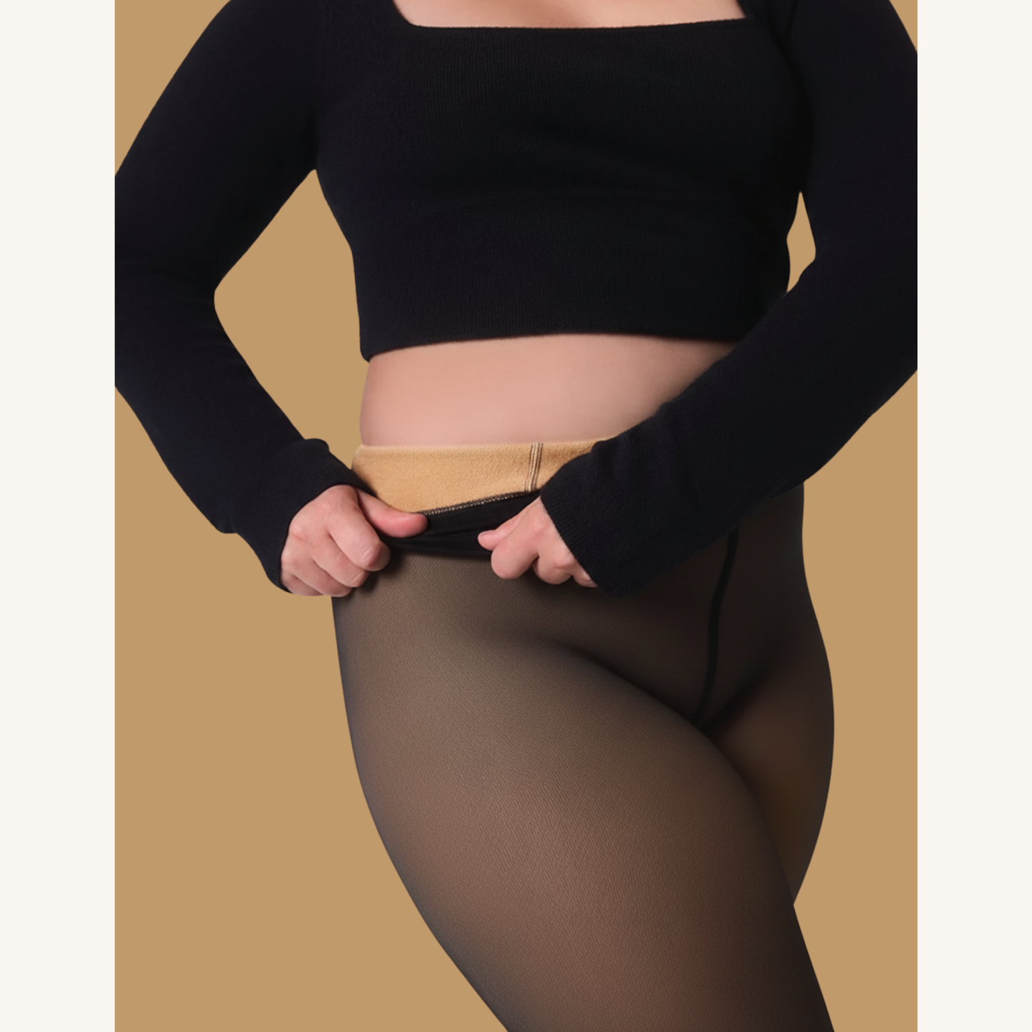 Toaste™ Single Seam Fleece Lined Tights